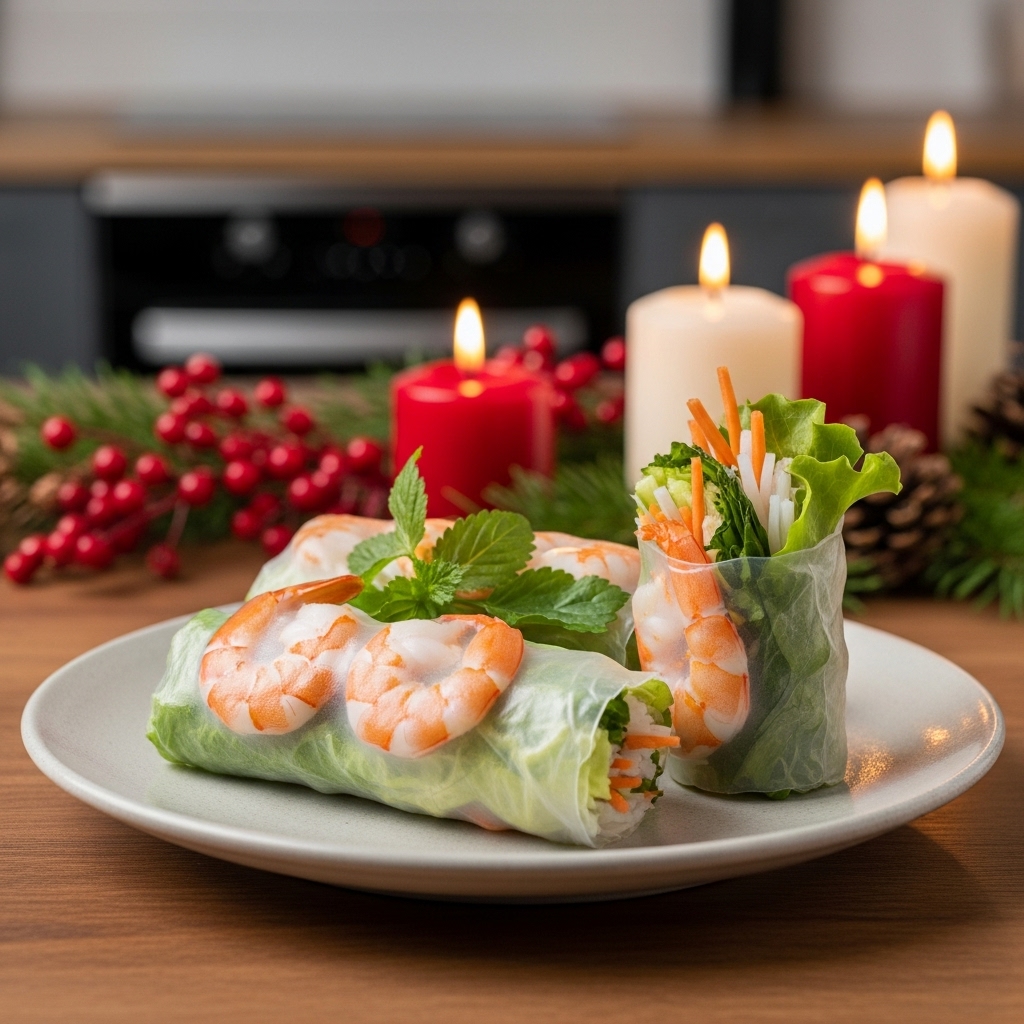 Vietnamese Gluten-Free Shrimp Summer Rolls (Gỏi Cuốn Tom)